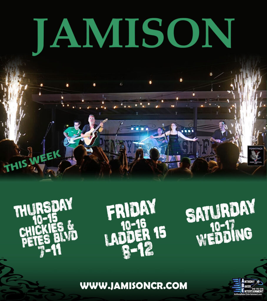 Jamison featured event